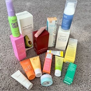 Assortment *NEW* facial products